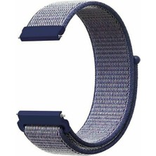 34center Watch Gs - Gs2 - Gts Uyumlu Hasır Dokuma Kumaş Kordon 22MM