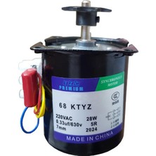 Tzc Kuluçka Çevirme Motoru 28W - 220 V - 100 kg (Kuluçka Motoru)