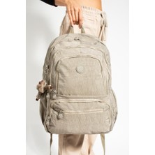Baginn 571 Collection Klinkır Kadın Sırt Çantası Çok Cepli Hafif Kumaş 43*30 Cm Yağmur Geçirmez
