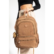 Baginn 571 Collection Klinkır Kadın Sırt Çantası Çok Cepli Hafif Kumaş 43*30 Cm Yağmur Geçirmez
