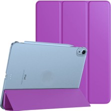 Fuchsia iPad Air 11 Inç 2024 6. Nesil M2 Çip Uyumlu Kalem Bölmeli Akıllı Smart Tablet Kılıfı