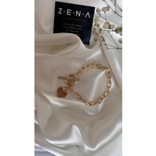 Zena Accessories Love Me Tender Çelik Bileklik