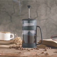 French Press Kahve ve Bitki Çayı French Press Çay ve Kahve Demleme 400ML Siyah French Press