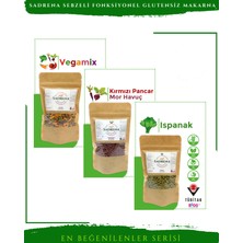 Sadrena Glutensiz & Vegan Yüksek Protein ve Lif Içeren Makarna Karma Avantaj Seti 3 3X200 gr