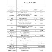 Recepoğlu Organik Köy Lavanta Balı Doğal Katkısız 500 gr