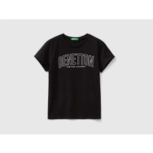Benetton Kız Çocuk Tshirt 3096C10C8-001