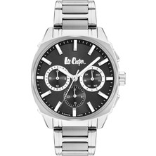 Lee Cooper Siyah Kadranlı Fonksiyonları Aktif Çelik Erkek Kol Saati