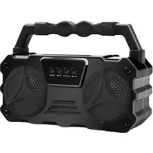 Skd 103 Mikrofonlu Taşınabilir Karaoke Bluetooth Hoparlör Rgb Fm Radyo