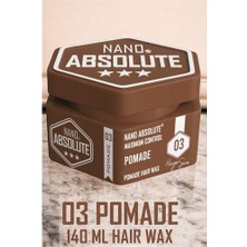 Nano Absolute Saç Wax Pomade Wax Zor Şekle Giren Saçlar ve Parlak   720009