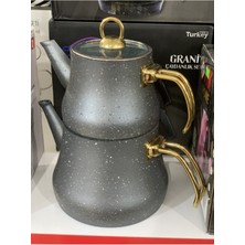 Tekno Trust Evim Şahane Granit Çaydanlık
