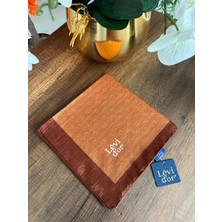 Kadın Monogram Eşarp Kiremit