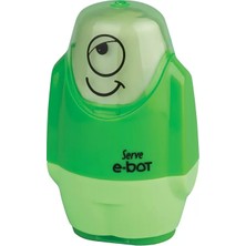 Serve E-Bot Silgili Kalemtraş Yeşil