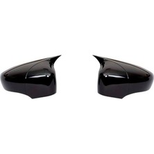 BS.Elektronik Renault Symbol 2013-2020 Piano Black Yarasa Ayna Kapağı / AYKAY048