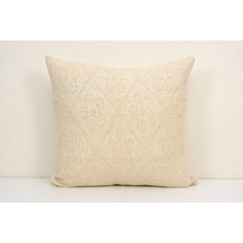 Etnik Bulvar Desenli El Dokuma Kilim Kırlent Kılıf (Içliksizdir)