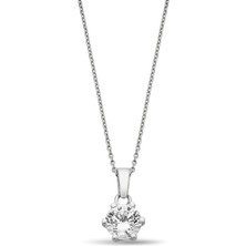 Pirnus Diamond Altın Tektaş Kolye