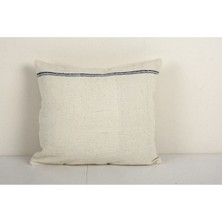 Etnik Bulvar Çizgili El Dokuma Kilim Kırlent Kılıf (Içliksizdir) 35 x 41 cm