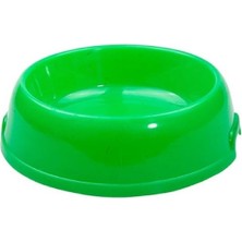 Yıldırım Pet Plastik Küçük Mama Kabı 14 x 14 x 5 cm Yeşil