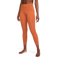 Nike Dri-Fit 7/8 Kadın Kahverengi Yoga Tayt DM7023-246