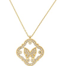 Pirnus Diamond - Kolye - 14 Ayar Altın - Gramı : 1.95