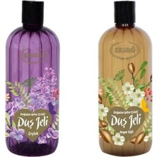 Ersağ Argan Yağlı Duş Jeli 500 Ml & Duş Jeli Leylak 500 Ml (Ikisi Bir Arada)