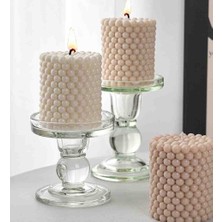 Meltt Candle Silindir Kabarcıklı Mum