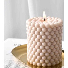 Meltt Candle Silindir Kabarcıklı Mum