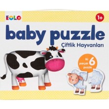 Eolo Baby Puzzle Çiftlik Hayvanlar