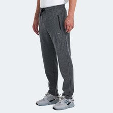 Slazenger KANE IN Erkek Fermuar Cepli Gri / Koyu Gri Eşofman Altı