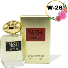 Nish Parfum W-26 Extrait De Parfum 50ML Floral