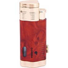 Cohiba 3 Torch Pürmüz Alev Kahverengi Desenli Puro Çakmağı