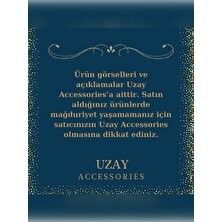 Uzay Accessories Gümüş 316L Çelik Kalp Küpe