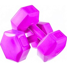 Dambılcım Dambıl Seti Pembe  3x2 Toplam 6 kg Dambıl Seti