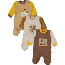 Necix's 239815 Erkek Bebek Malaga Üçlü Tulum