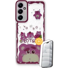 Denza Case Samsung Galaxy A25 Kılıf Lovely Renkli Kapak - Pembe + Ekran Koruyucu