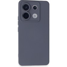 Denza Case Xiaomi Redmi Note 13 Pro 5g Kılıf Içi Kadife Lansman Kapak - Gri + Ekran Koruyucu