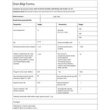 Dijitsu Dsb 7000 F Enerji Sınıfı 7  Program Tezgah Altı  Bulaşık Makinesi