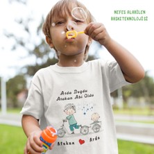 Asilcom Abi Oldu Yazılı Özel Erkek Çocuk Tişörtü