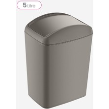 Smartware Soft Çöp Kutusu Döner Kapak 5 Lt