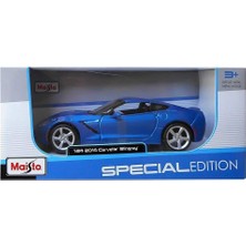 MAY31505 1:24 2014 Corvette Stingray Special Edition Model Araba -Necotoys