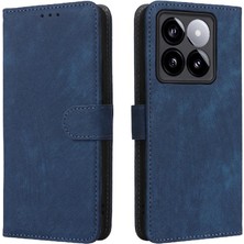 Manyi Mall Xiaomi 14T Pro Flip Folio Cüzdan Manyetik Kapatma Pu Deri Kart (Yurt Dışından)