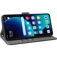 Manyi Mall Xiaomi 14T Pro Flip Folio Cüzdan Manyetik Kapatma Pu Deri Kart (Yurt Dışından)