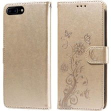 Manyi Mall IPhone 6 Için Flip Case Artı Deri Kart Yuvaları Flip Çiçek (Yurt Dışından)