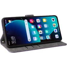 Manyi Mall Xiaomi 14T Pro Flip Folio Cüzdan Manyetik Kapatma Pu Deri Kart (Yurt Dışından)