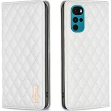 Manyi Mall Motorola Moto G22 Tam Koruma Manyetik Kapatma Cüzdan Için Flip Case (Yurt Dışından)