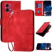 Manyi Mall Motorola Moto G84 5g Için Ayrılabilir El Kayışı ve Kredi ile Flip Case (Yurt Dışından)