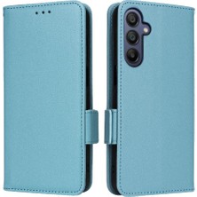 Manyi Mall Samsung Galaxy A16 Için Flip Case Yan Toka Manyetik Cüzdan Kart Yuvaları Pu (Yurt Dışından)