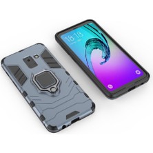 Manyi Mall Halka Araba Dağı Kickstand Kılıf Samsung Galaxy A8 2018 Kickstand Metal (Yurt Dışından)