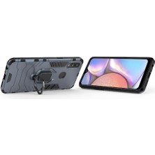 Manyi Mall Halka Araba Dağı Kickstand Kılıf Samsung Galaxy A10S Kickstand Darbeye (Yurt Dışından)