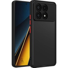 Coolacs Xiaomi Poco X6 Pro Uyumlu Kılıf Mat Buzlu Telefon Kılıfı ve Temperli Cam Ekran Koruyucu