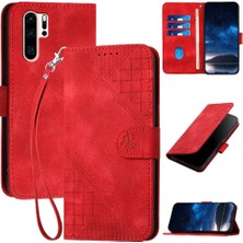 Mays Home1 Huawei P30 Pro ve Kredi Kartı Yuvası Yüksek Kaliteli Deri Için Flip Case (Yurt Dışından)